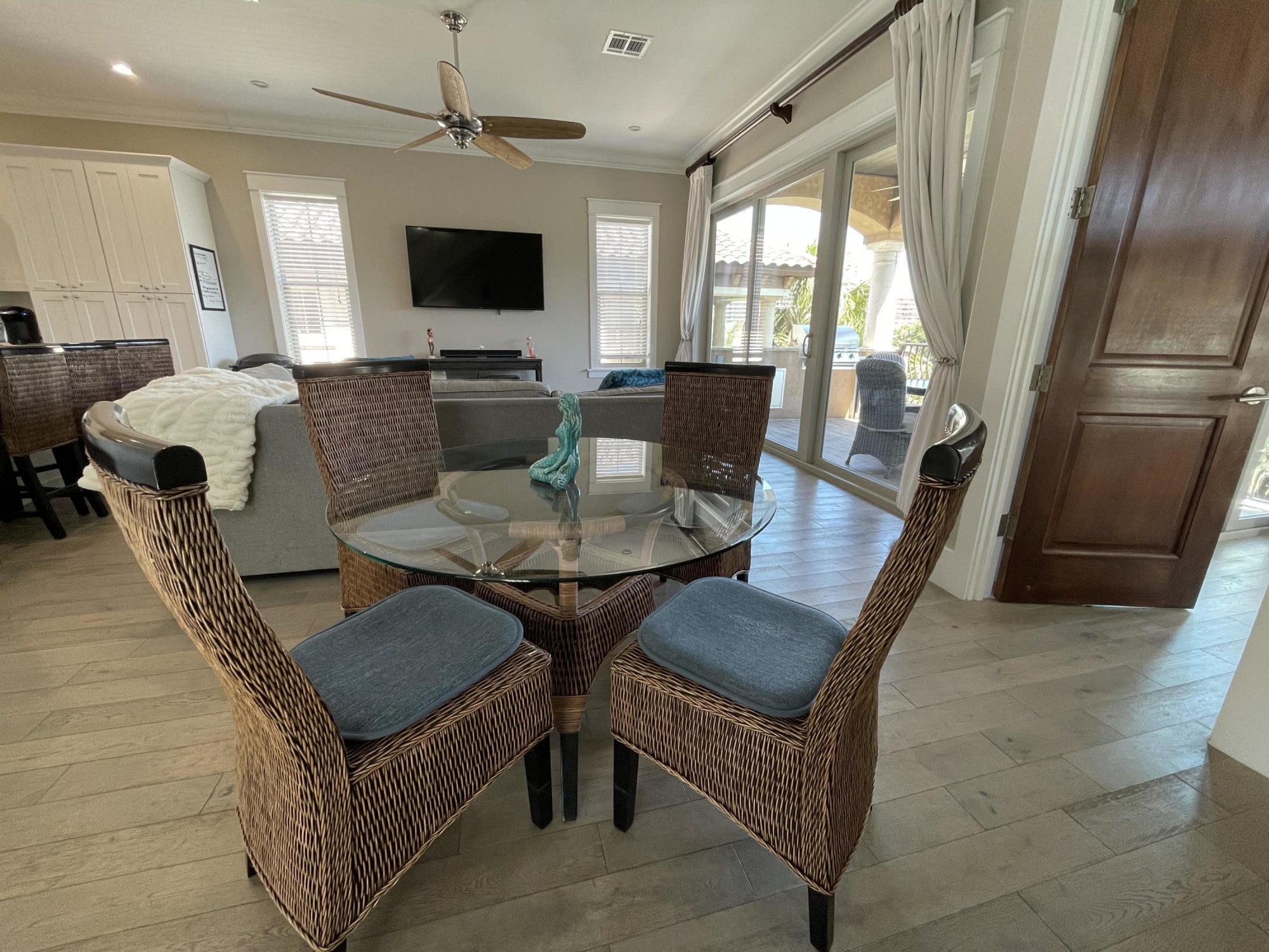 231 Rue St Tropez Miramar Beach, FL 32550 - Photo 13 of 26 a living room with furniture and a flat screen tv