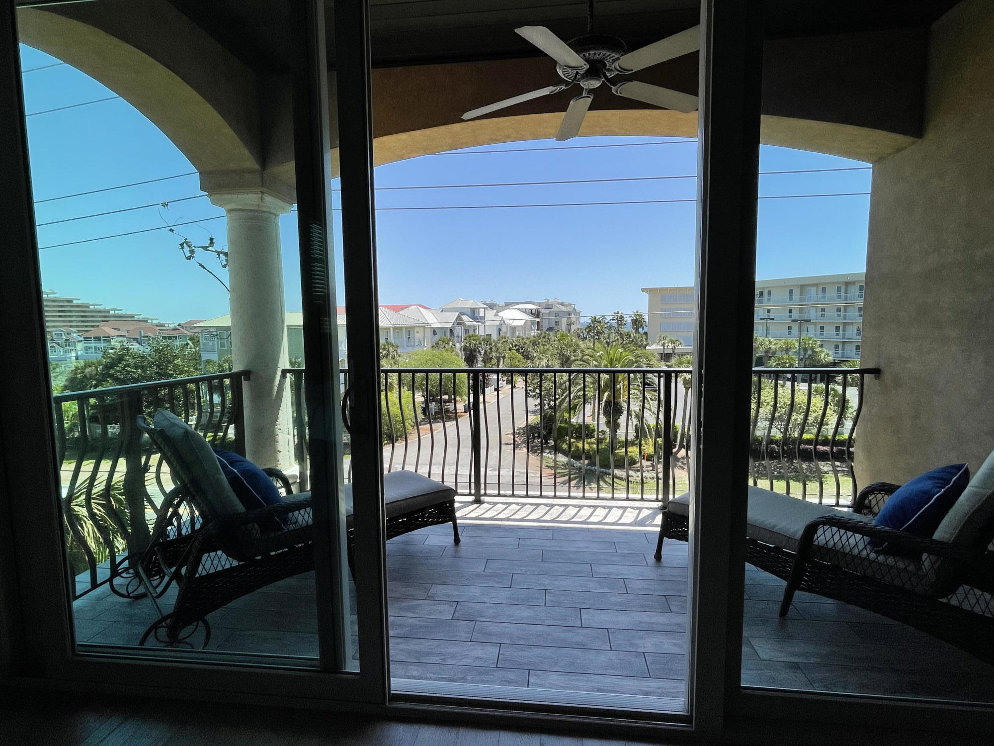 231 Rue St Tropez Miramar Beach, FL 32550 - Photo 19 of 26 a view of a balcony with chairs