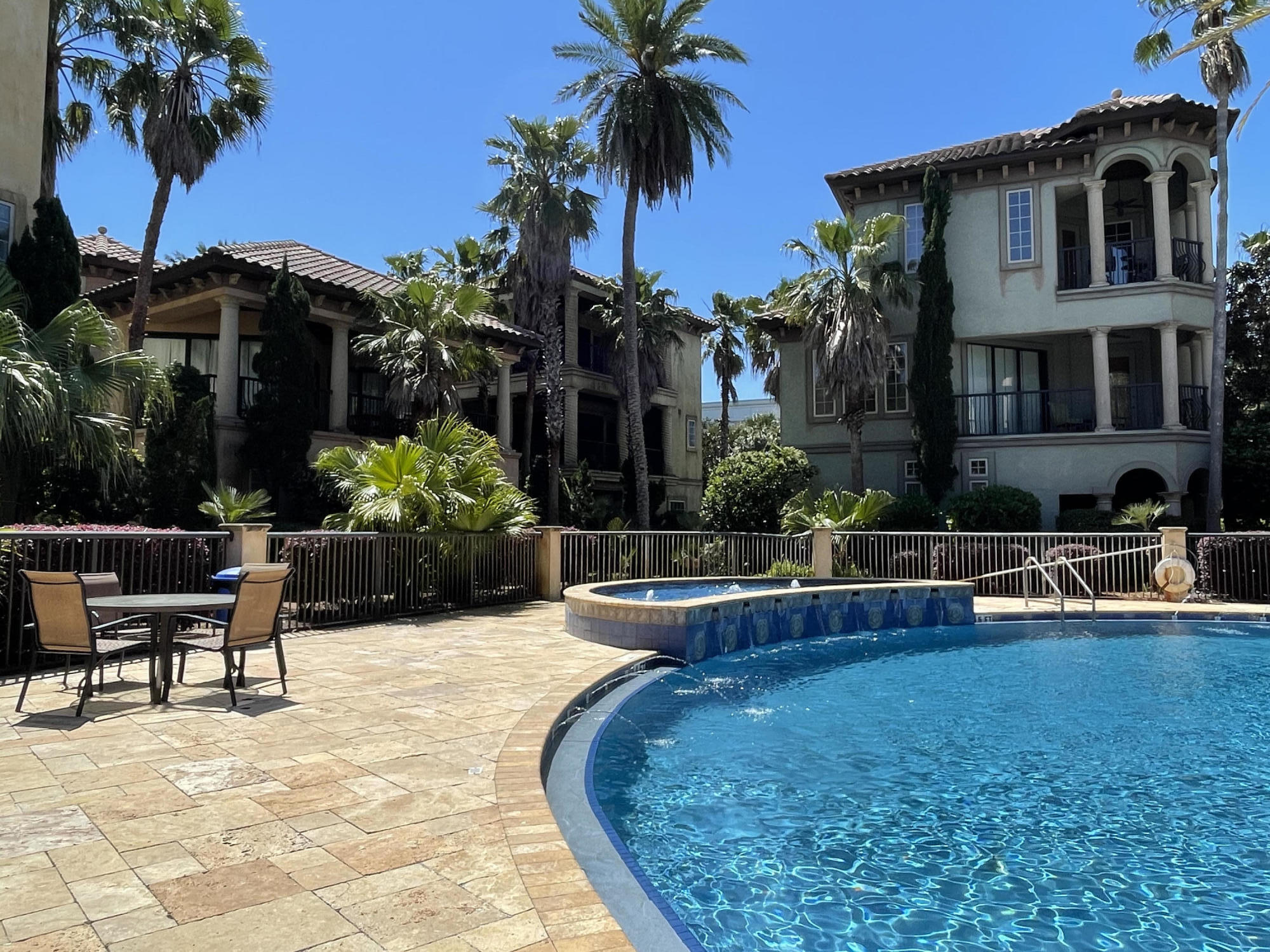 231 Rue St Tropez Miramar Beach, FL 32550 - Photo 25 of 26 a view of a house with swimming pool and sitting area