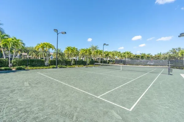 a view of a tennis court