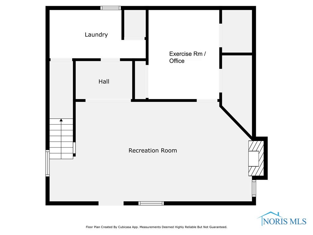 2324 Secor Road Toledo, OH 43606 - Photo 33 of 33 Basement floor plan