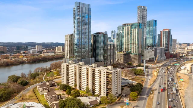a view of river and city view