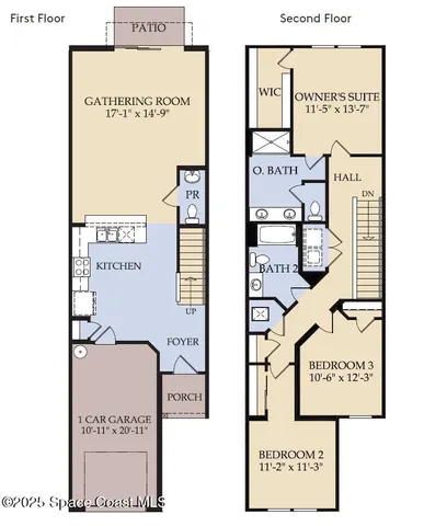 a view of a hallway with a elevator