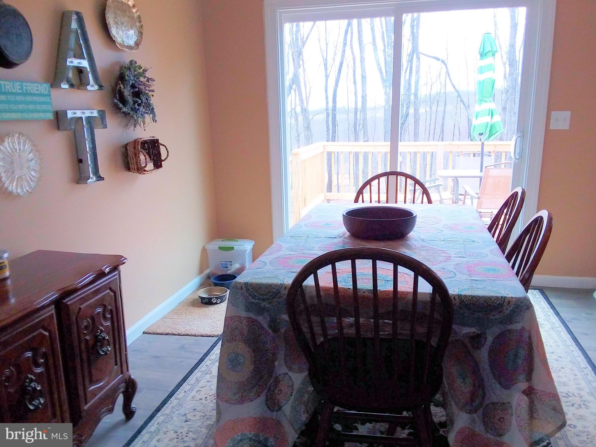1730 Mt Zion Road Swanton, MD 21561 - Photo 5 of 20 Dining Room with View