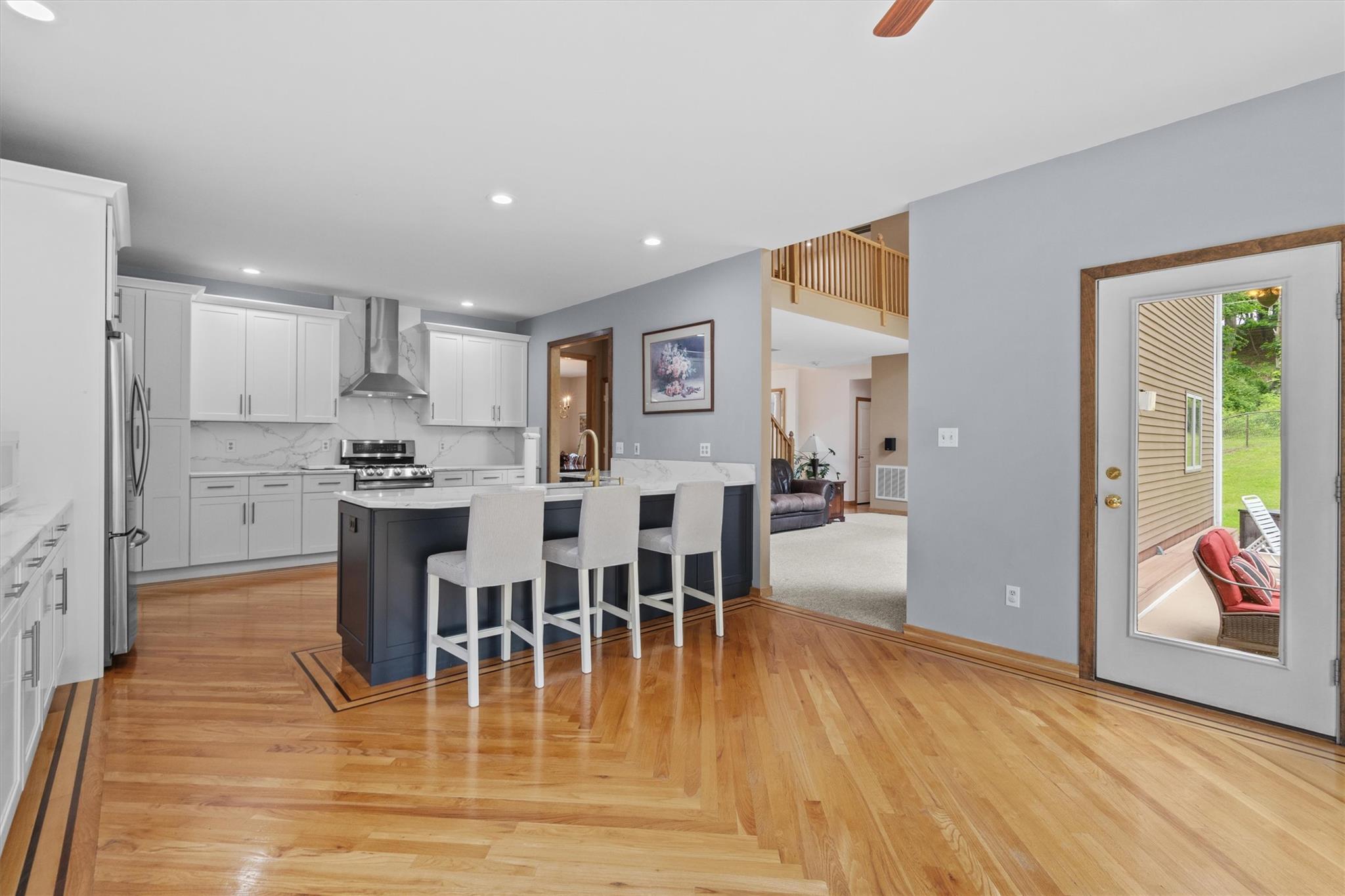 115 Moffat Road Washingtonville, NY 10992 - Photo 20 of 50 a view of kitchen with dining table and chairs