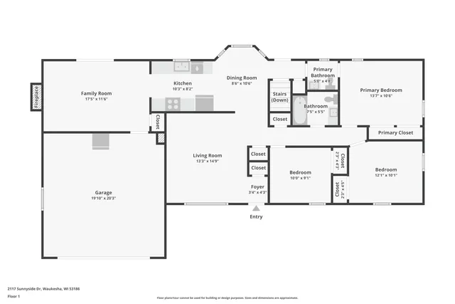 $399,900 | 2117 Sunnyside Drive, Waukesha, WI 53186