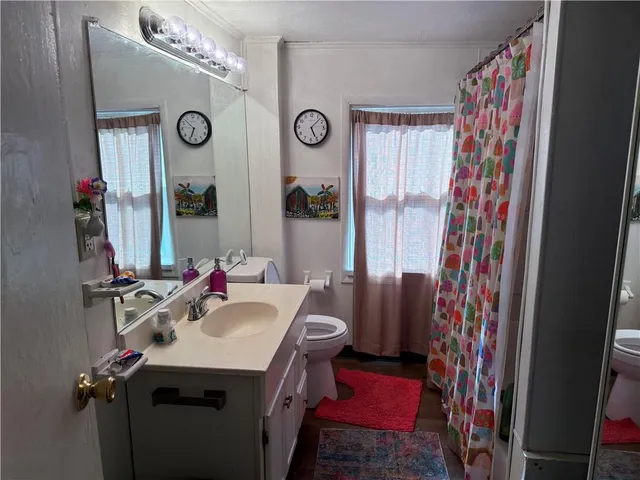 a view of a wooden floor