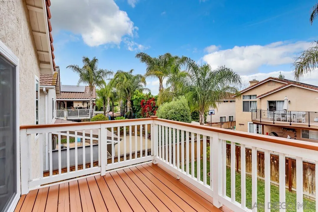 117 Willow Pond Road Santee, CA 92071 - Photo 35 of 49 a view of a wooden deck and city view