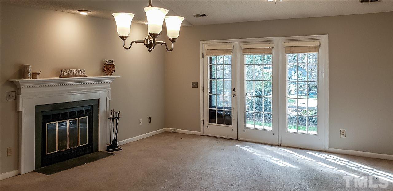 2640 Cottage Circle Raleigh, NC 27613 - Photo 6 of 22 View from Dining area into Family Room