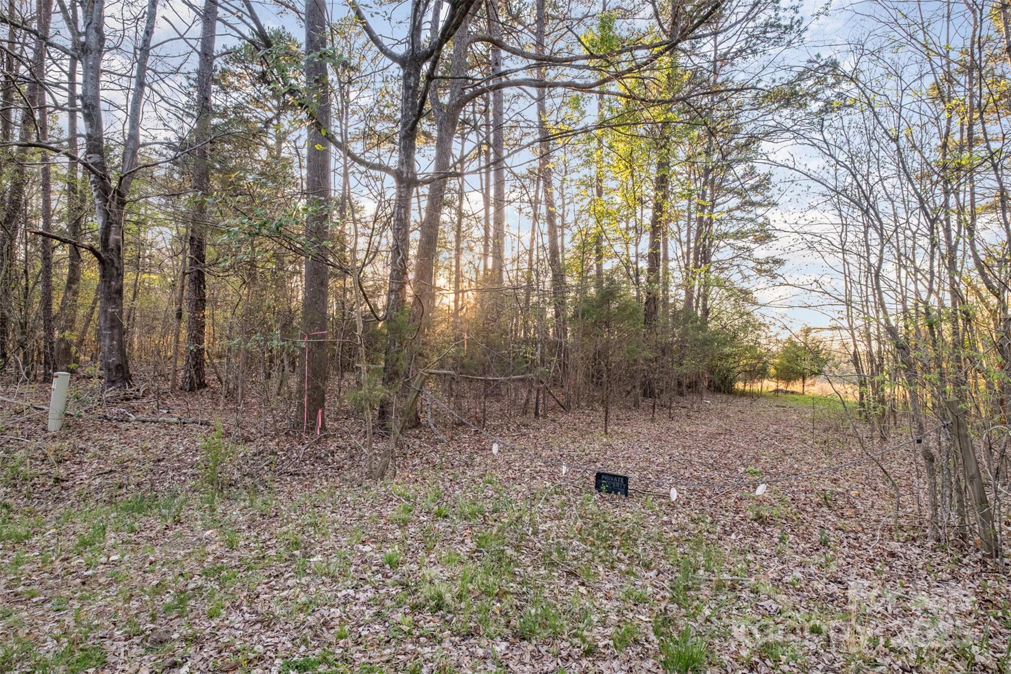 2628 State Highway 49 Concord, NC 28025 - Photo 12 of 15 a backyard of a house with lots of green space