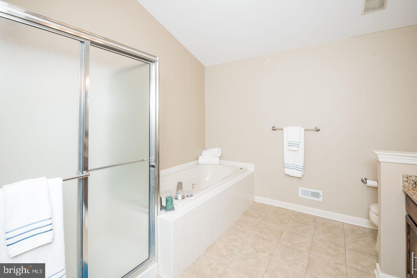 4609 Old Oak Road Doylestown, PA 18902 - Photo 15 of 26 Main Bath with Sep. Shower & Jacuzzi Tub
