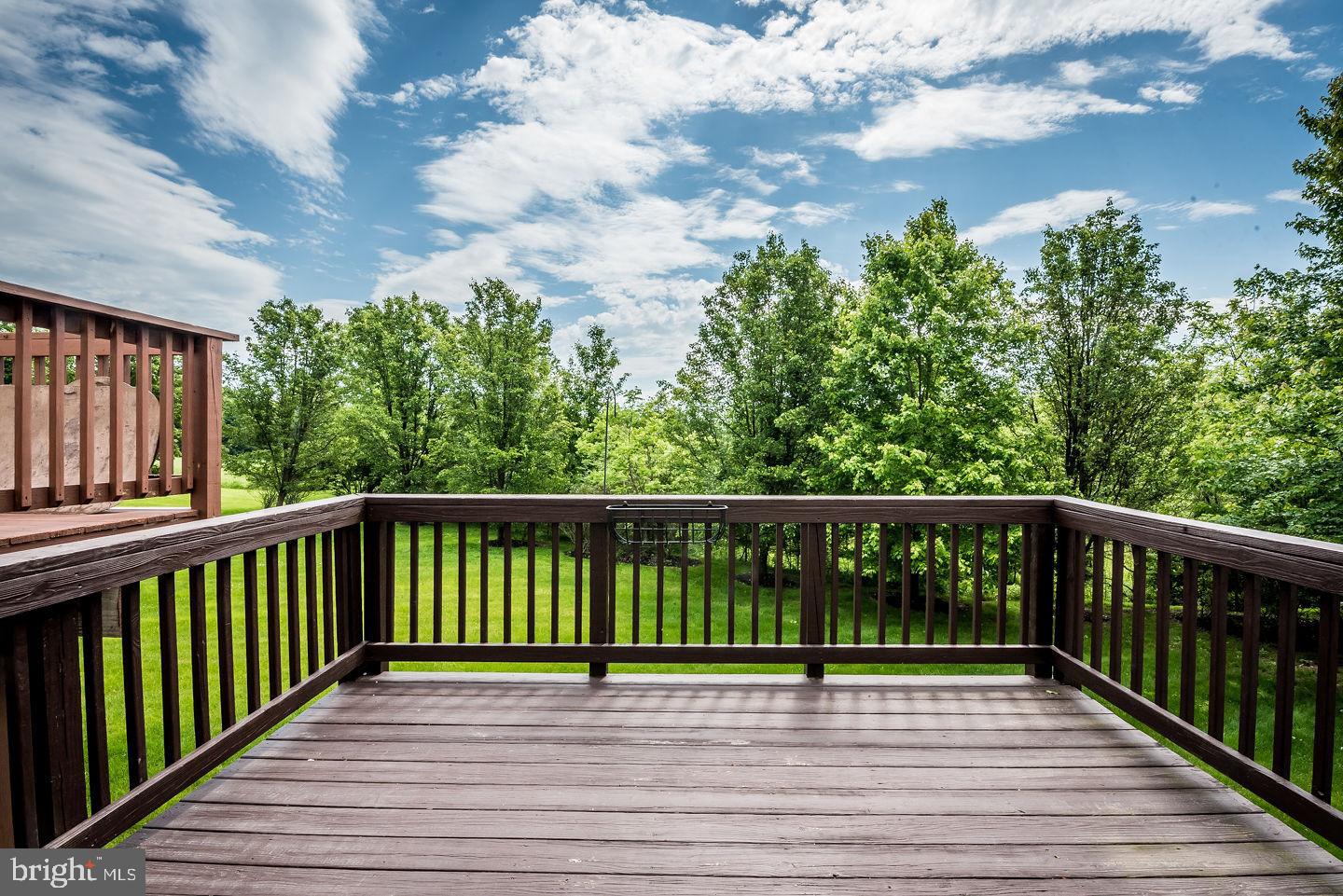 4609 Old Oak Road Doylestown, PA 18902 - Photo 25 of 26 Deck overlooking open area & trees