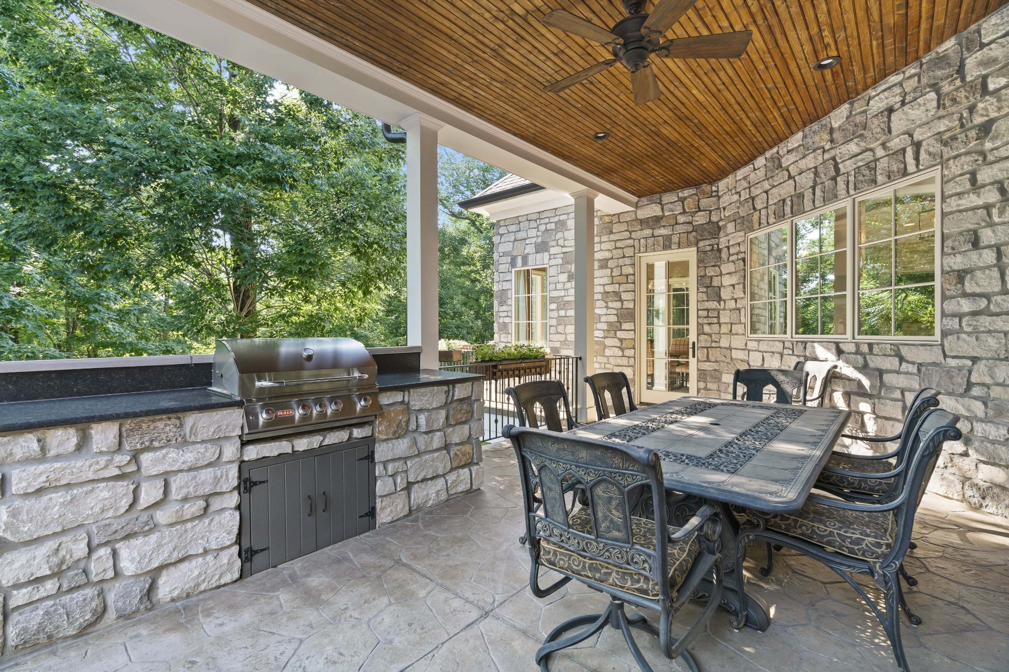 8127 Mountaintop Drive College Grove, TN 37046 - Photo 28 of 72 a view of an outside dining space with furniture