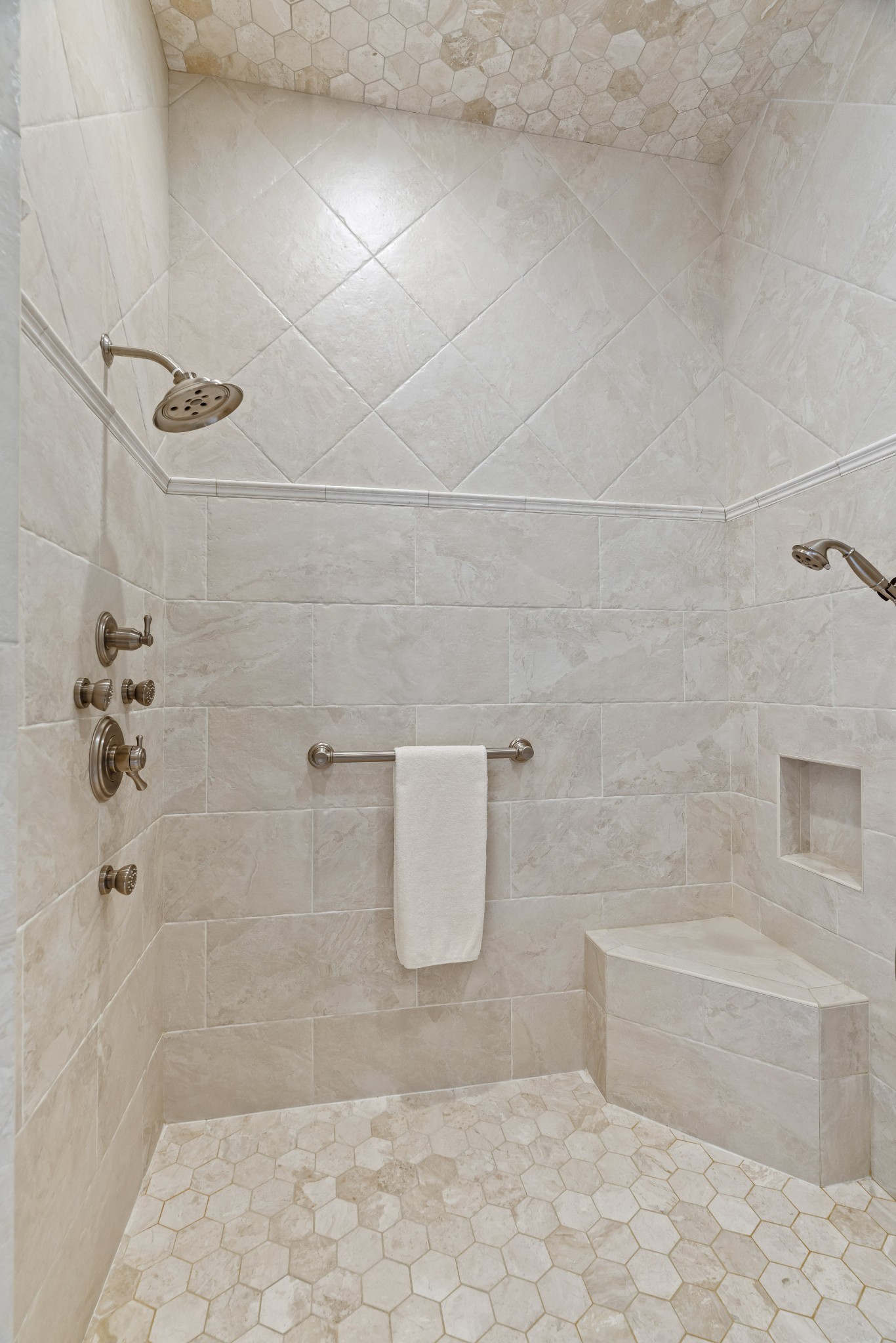 8127 Mountaintop Drive College Grove, TN 37046 - Photo 33 of 72 a bathroom with a shower