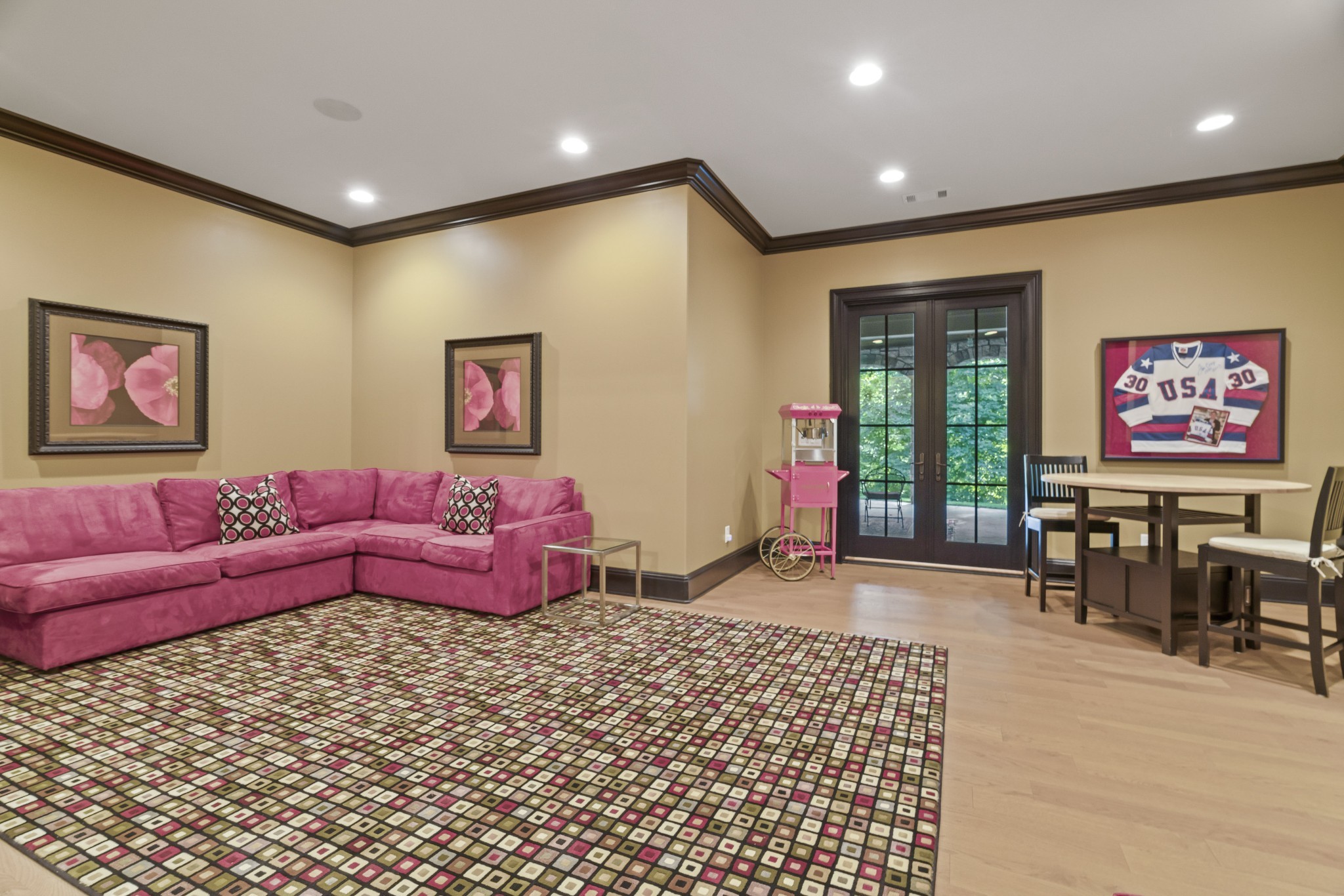 8127 Mountaintop Drive College Grove, TN 37046 - Photo 48 of 72 a living room with furniture and a flat screen tv