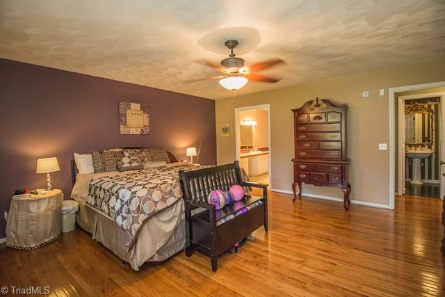 1113 Oak Ridge Church Road Hays, NC 28635 - Photo 11 of 43 Spacious master bedroom on main level