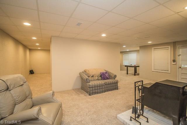 1113 Oak Ridge Church Road Hays, NC 28635 - Photo 38 of 43 Separate sitting area in basement