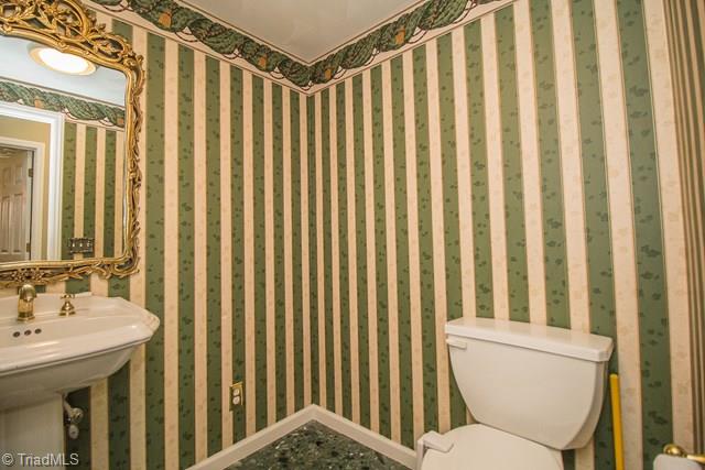 1113 Oak Ridge Church Road Hays, NC 28635 - Photo 7 of 43 Half bath on main level