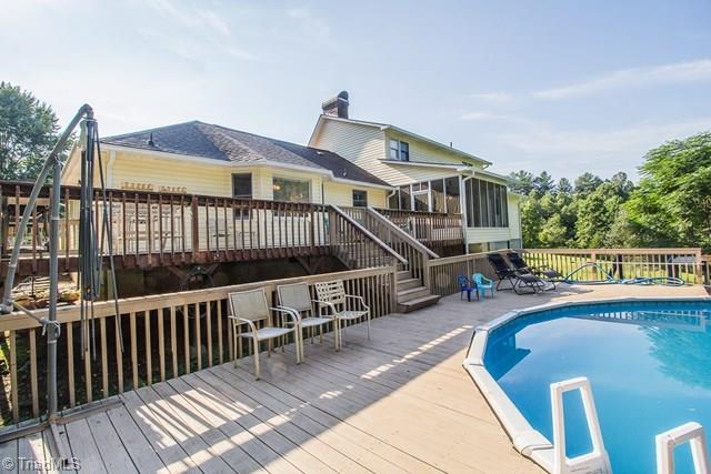 1113 Oak Ridge Church Road Hays, NC 28635 - Photo 9 of 43 Large pool deck
