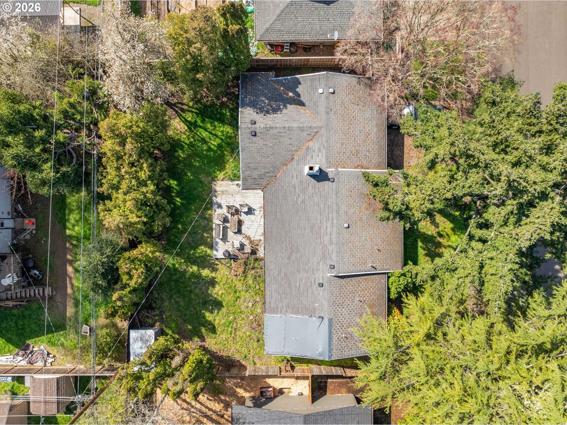 13670 Southwest 21st Street Beaverton, OR 97008 - Photo 24 of 26 an aerial view of residential houses with outdoor space
