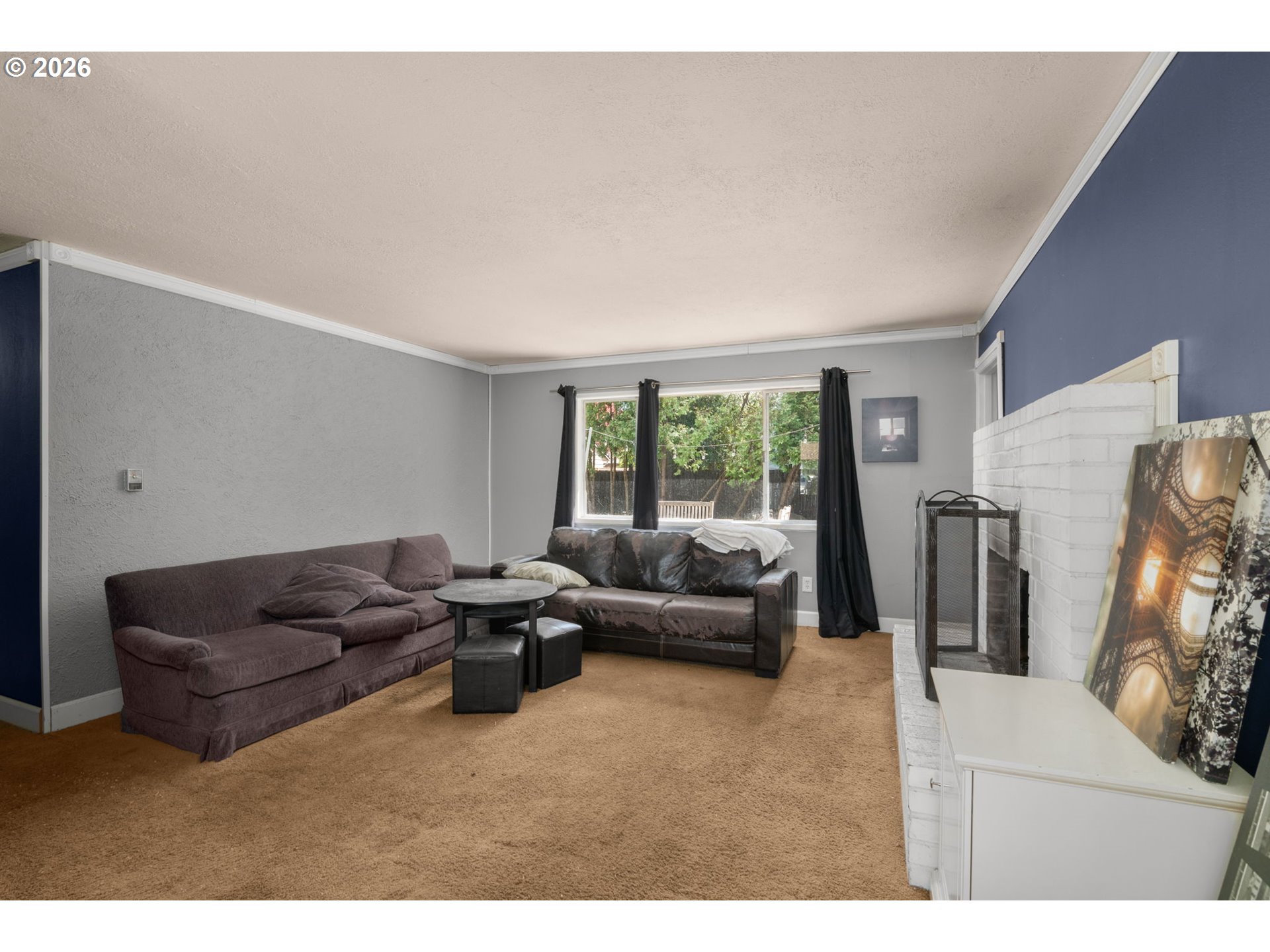 13670 Southwest 21st Street Beaverton, OR 97008 - Photo 7 of 26 a living room with furniture window and a flat screen tv