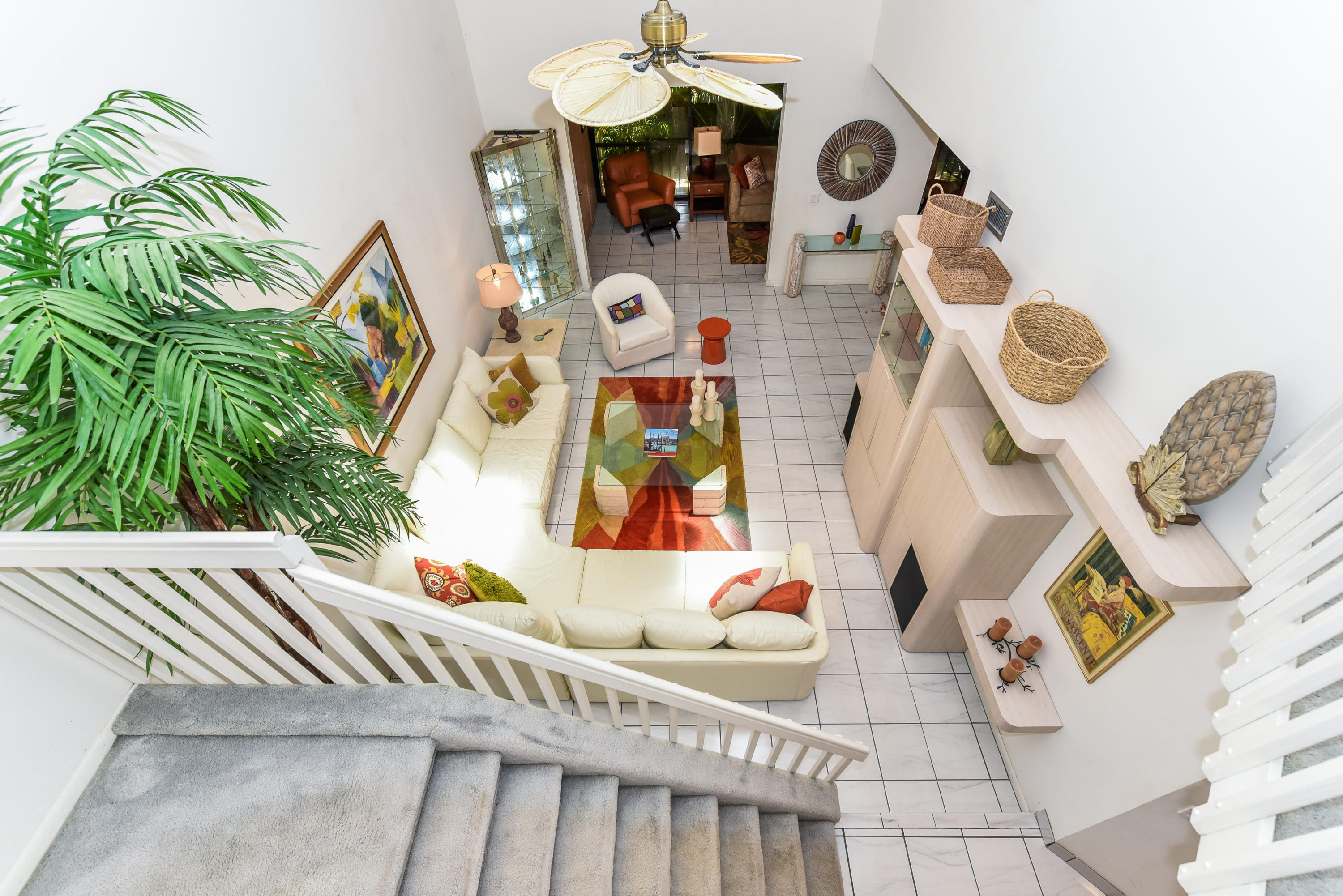 7978 La Mirada Drive Boca Raton, FL 33433 - Photo 24 of 36 View of Living Room from upstairs