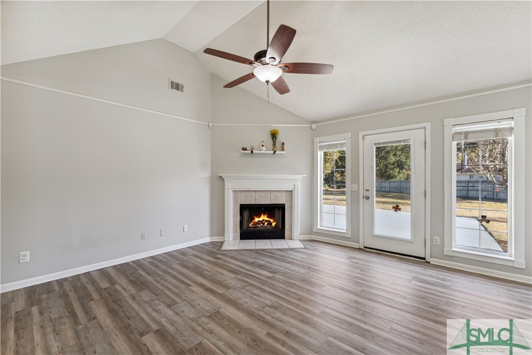 8 Stoney Hill Road Pooler, GA 31322 - Photo 15 of 47 Cozy fireplace in the living area