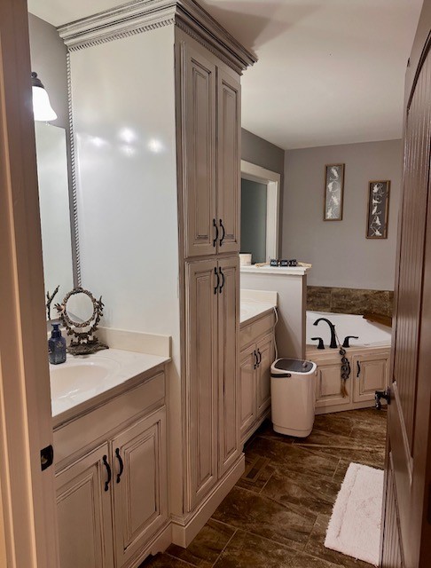 46 Knights Church Road Decherd, TN 37324 - Photo 9 of 26 a bathroom with a sink and mirror