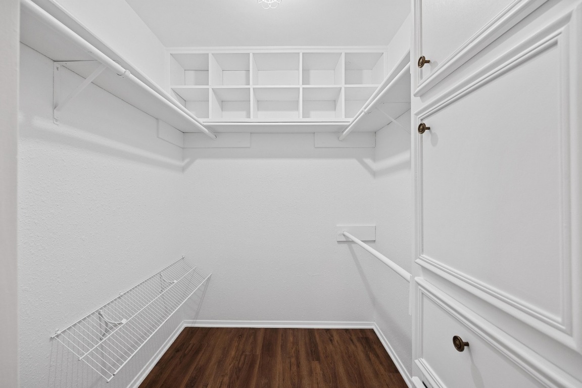12319 Double Tree Lane Austin, TX 78750 - Photo 14 of 27 a view of an empty walk in closet