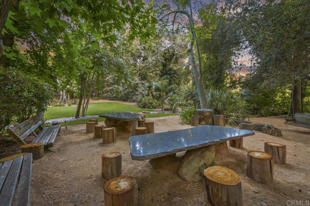 6036 Rainbow Heights Road Fallbrook, CA 92028 - Photo 24 of 70 a view of a backyard with sitting area