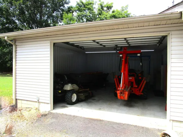 a view of storage and utility room
