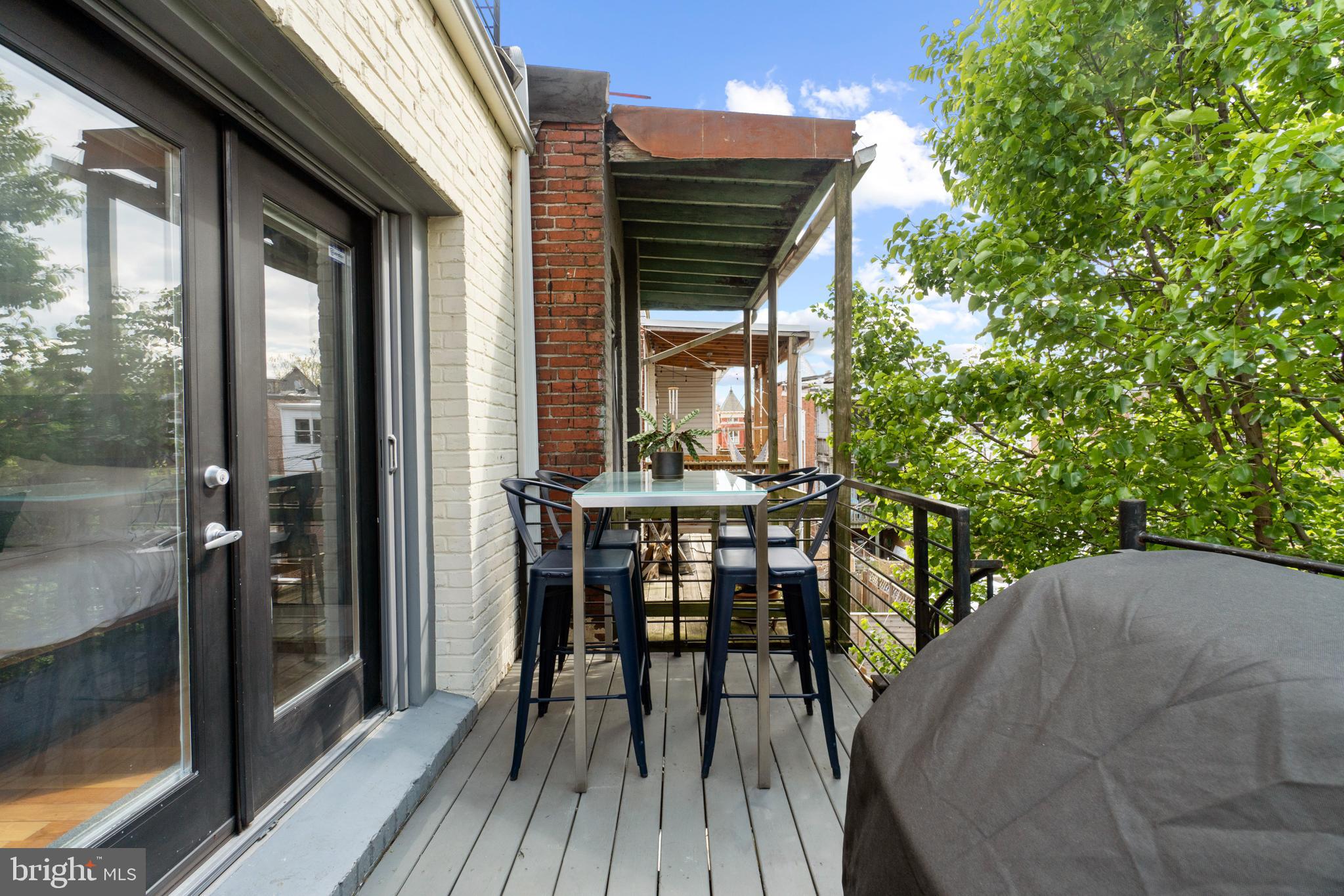 1818 1st Street Northwest, Unit 2 Washington, DC 20001 - Photo 11 of 45 Deck off main level
