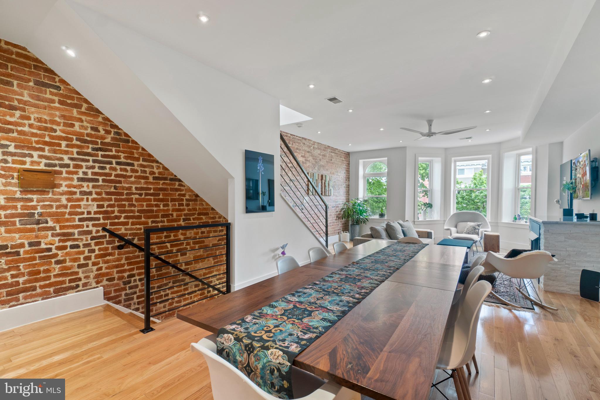 1818 1st Street Northwest, Unit 2 Washington, DC 20001 - Photo 3 of 45 Exposed brick