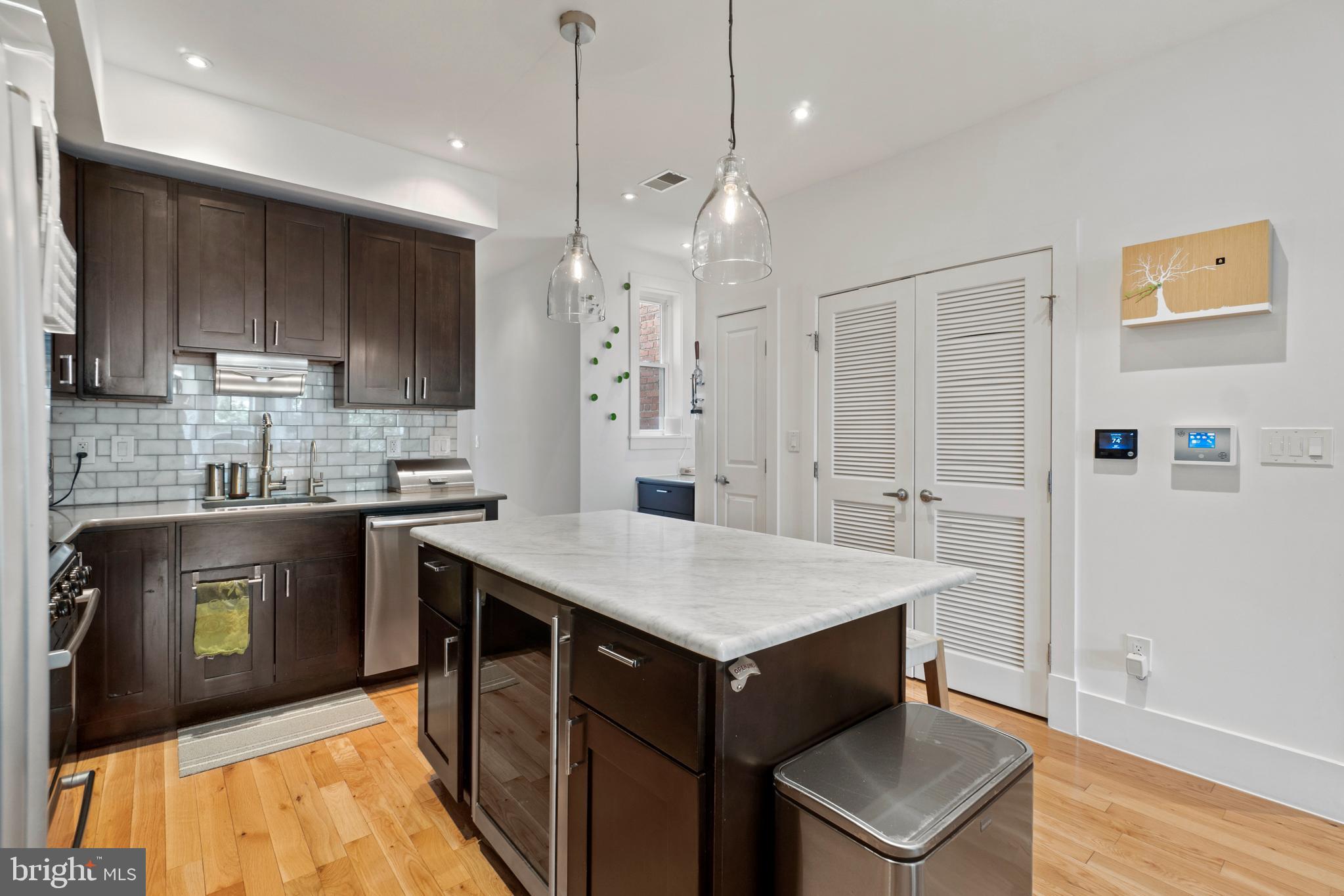 1818 1st Street Northwest, Unit 2 Washington, DC 20001 - Photo 5 of 45 Bonus wine/beverage fridge
