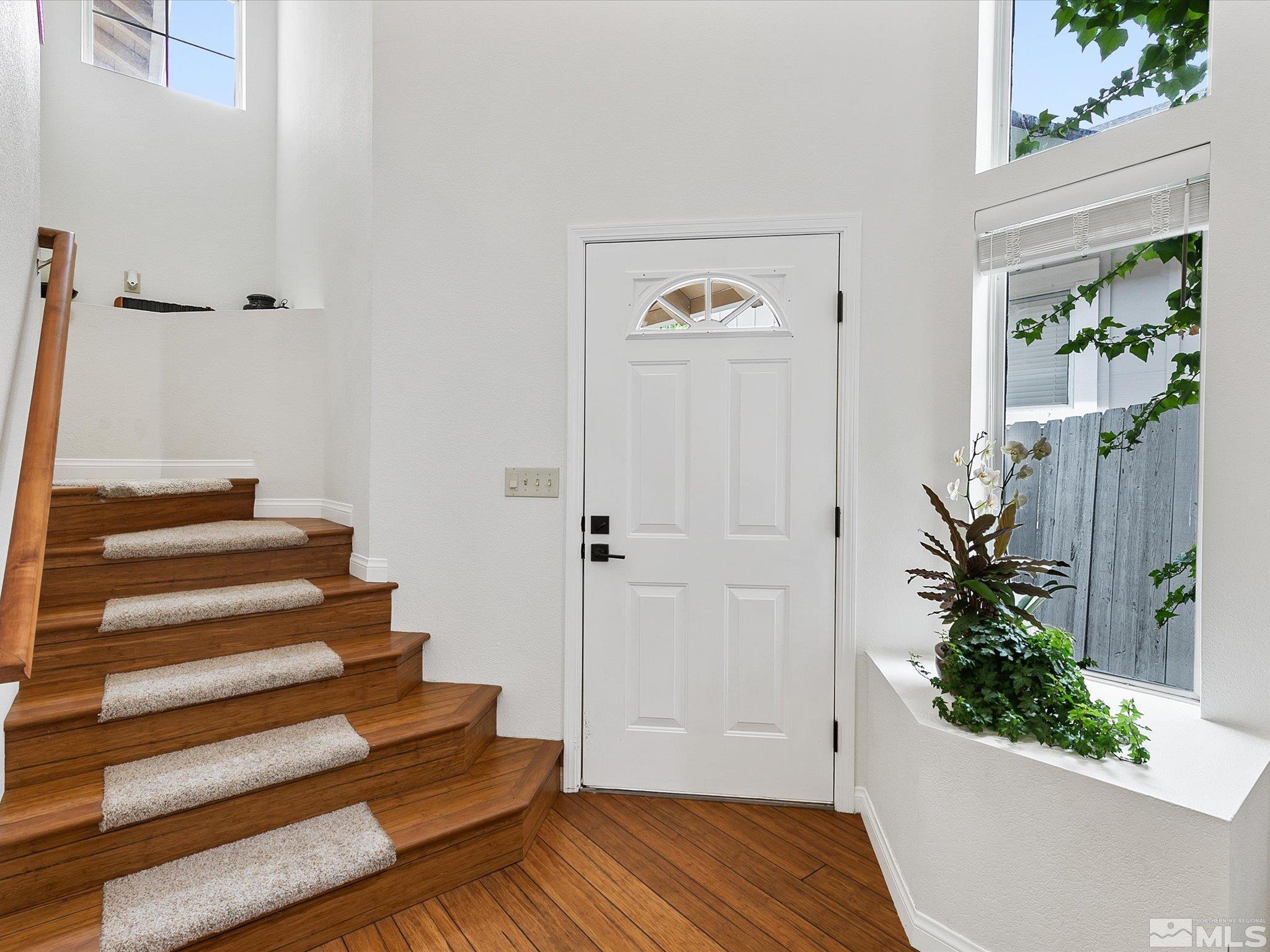2860 Alpine Creek Road Reno, NV 89519 - Photo 3 of 39 a view of entryway with wooden floor
