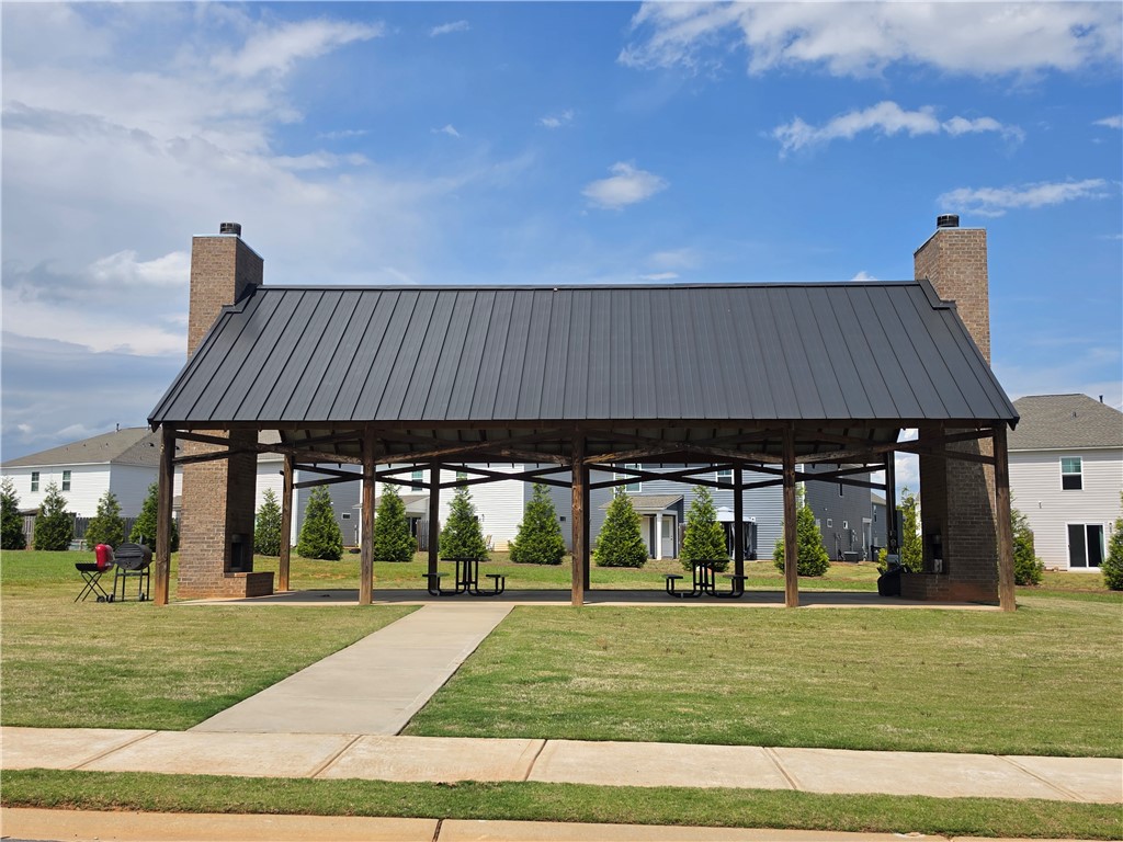 312 Phillips Drive Pendleton, SC 29670 - Photo 40 of 45 This spacious outdoor pavilion offers ample space for gatherings.