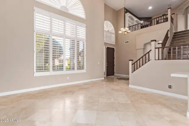 a view of a livingroom with a window