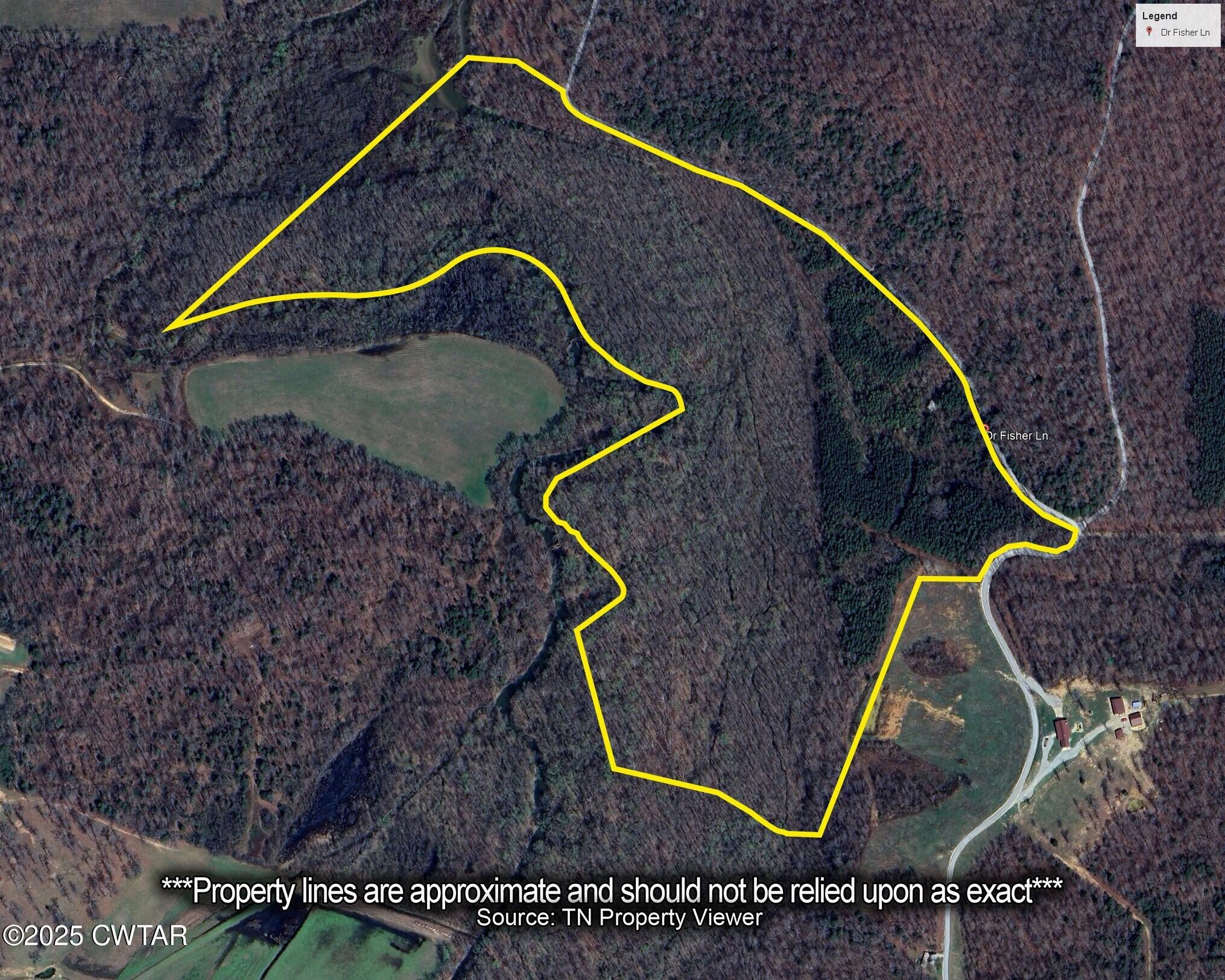 0 Dr Fisher Lane Decaturville, TN 38329 - Photo 2 of 25 an aerial view of a house