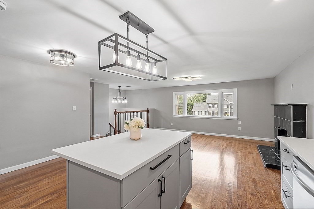 621 Boston Road Billerica, MA 01821 - Photo 3 of 27 a view of a kitchen from the hallway