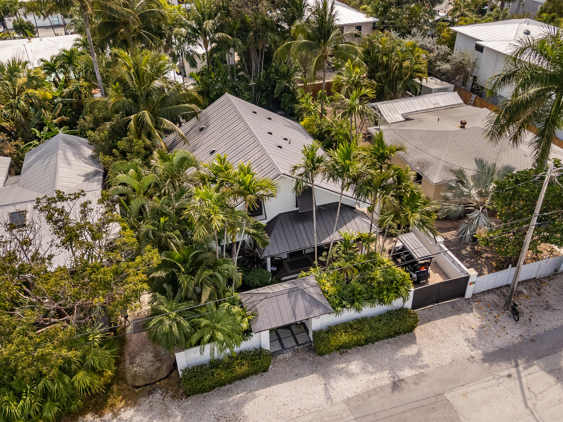 1708 Laird Street Key West, FL 33040 - Photo 6 of 43 an aerial view of multiple houses with yard