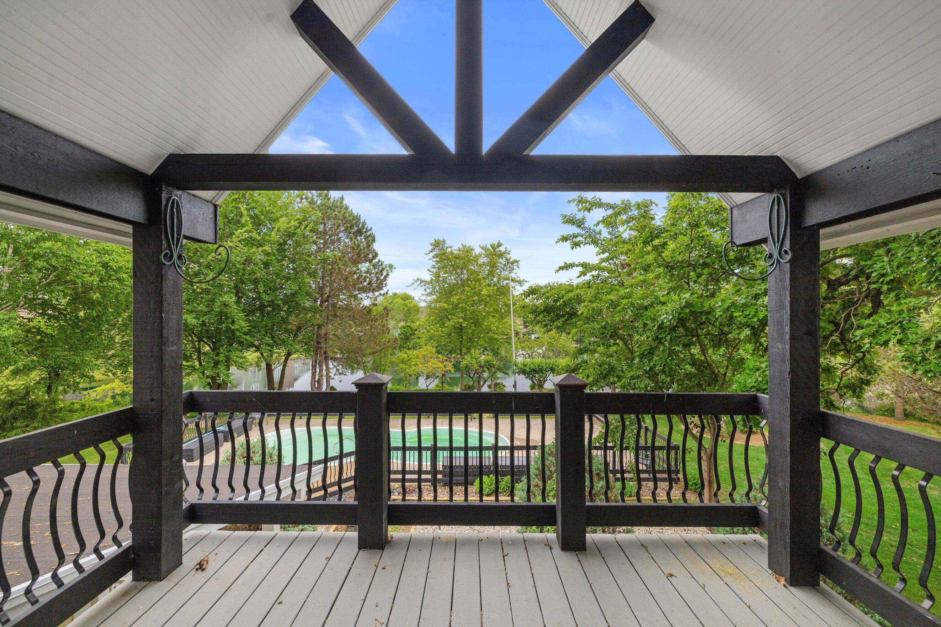 3609 Waterbury Lane Racine, WI 53403 - Photo 44 of 79 master deck upper level