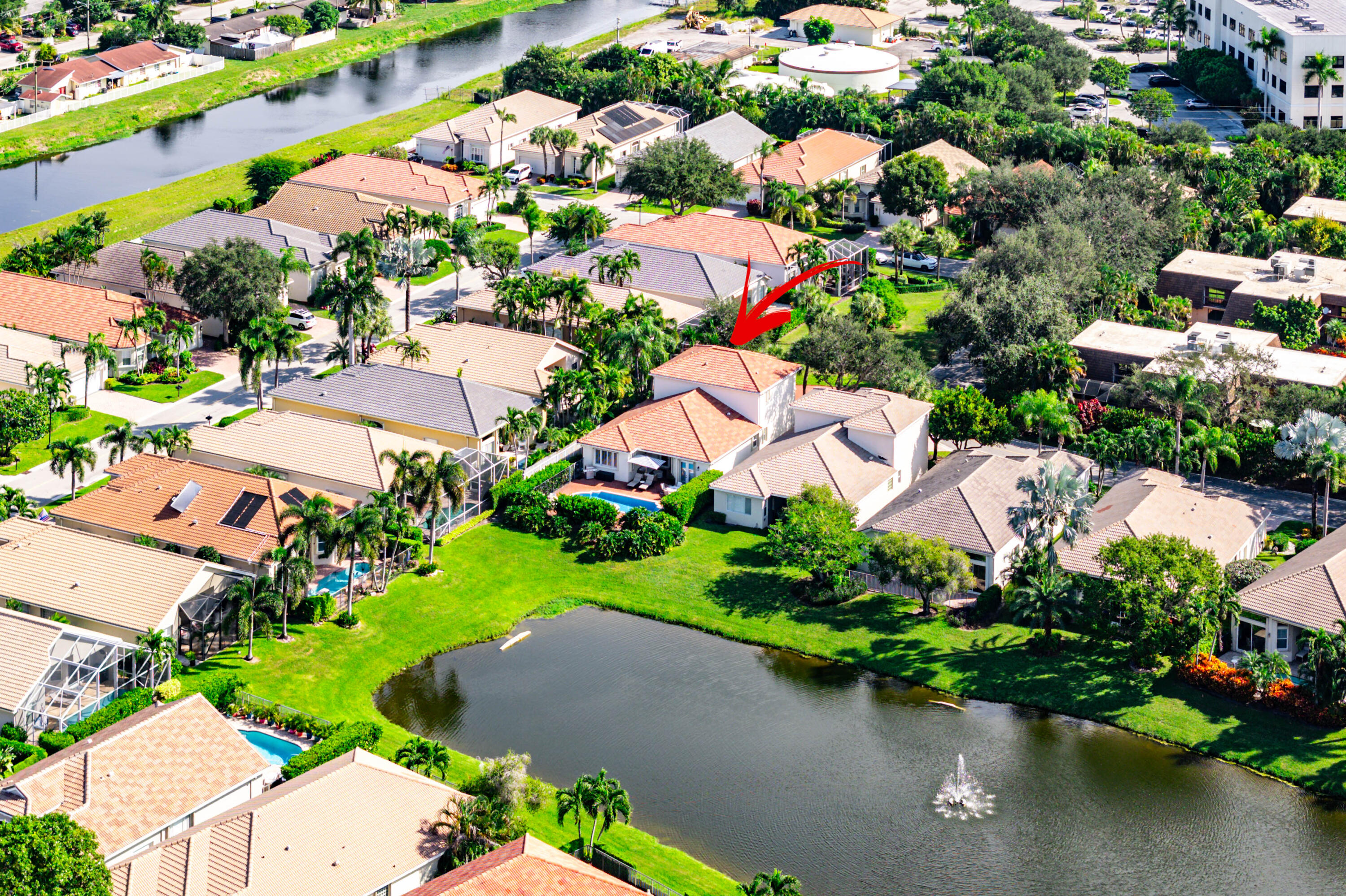 121 Palm Circle Lake Worth, FL 33462 - Photo 60 of 63 an aerial view of a