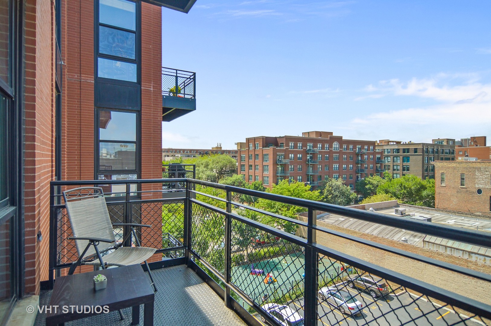 1260 West Washington Boulevard, Unit 508 Chicago, IL 60607 - Photo 10 of 10 a view of balcony with furniture