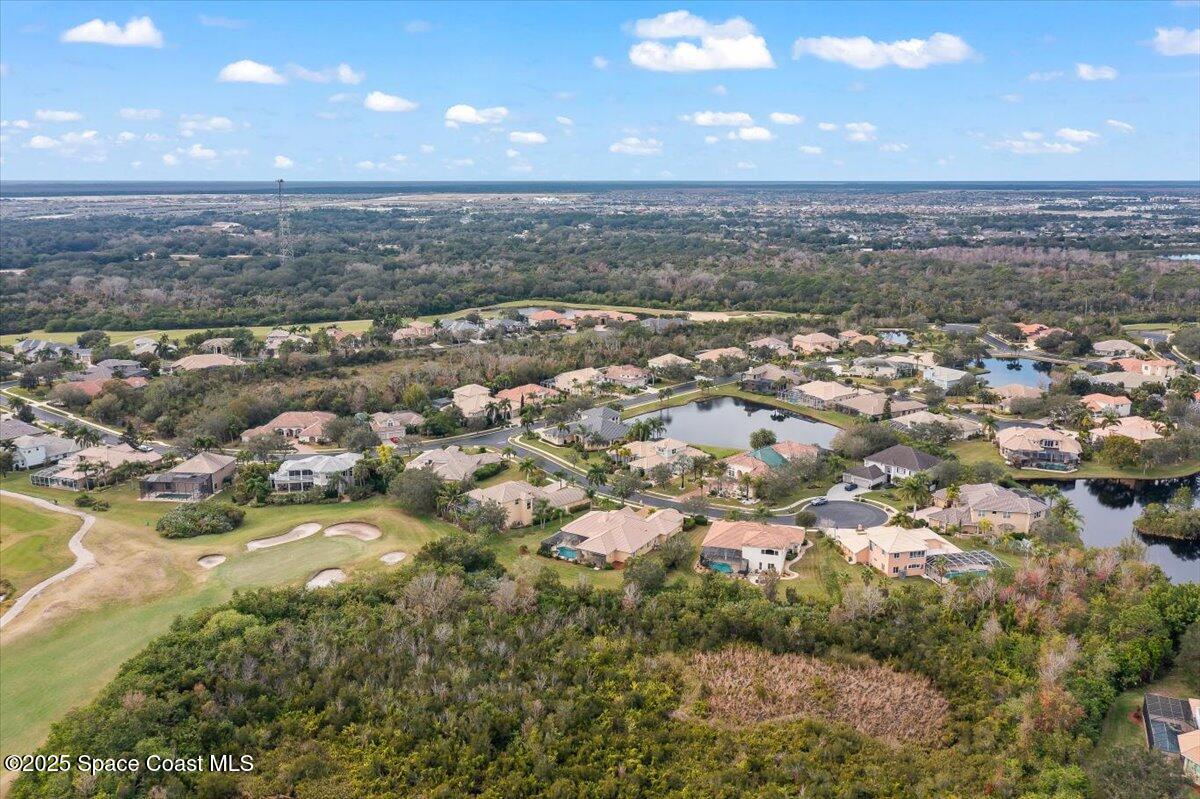 8167 Andover Way Melbourne, FL 32940 - Photo 62 of 78 an aerial view of residential building and ocean