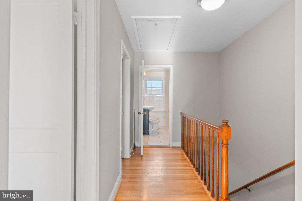 1529 Cottage Lane Towson, MD 21286 - Photo 20 of 43 a view of a hallway with wooden floor and entryway
