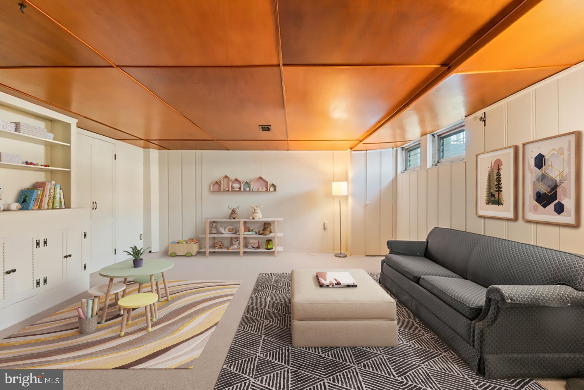 1529 Cottage Lane Towson, MD 21286 - Photo 7 of 43 Virtually staged lower level add'l living space