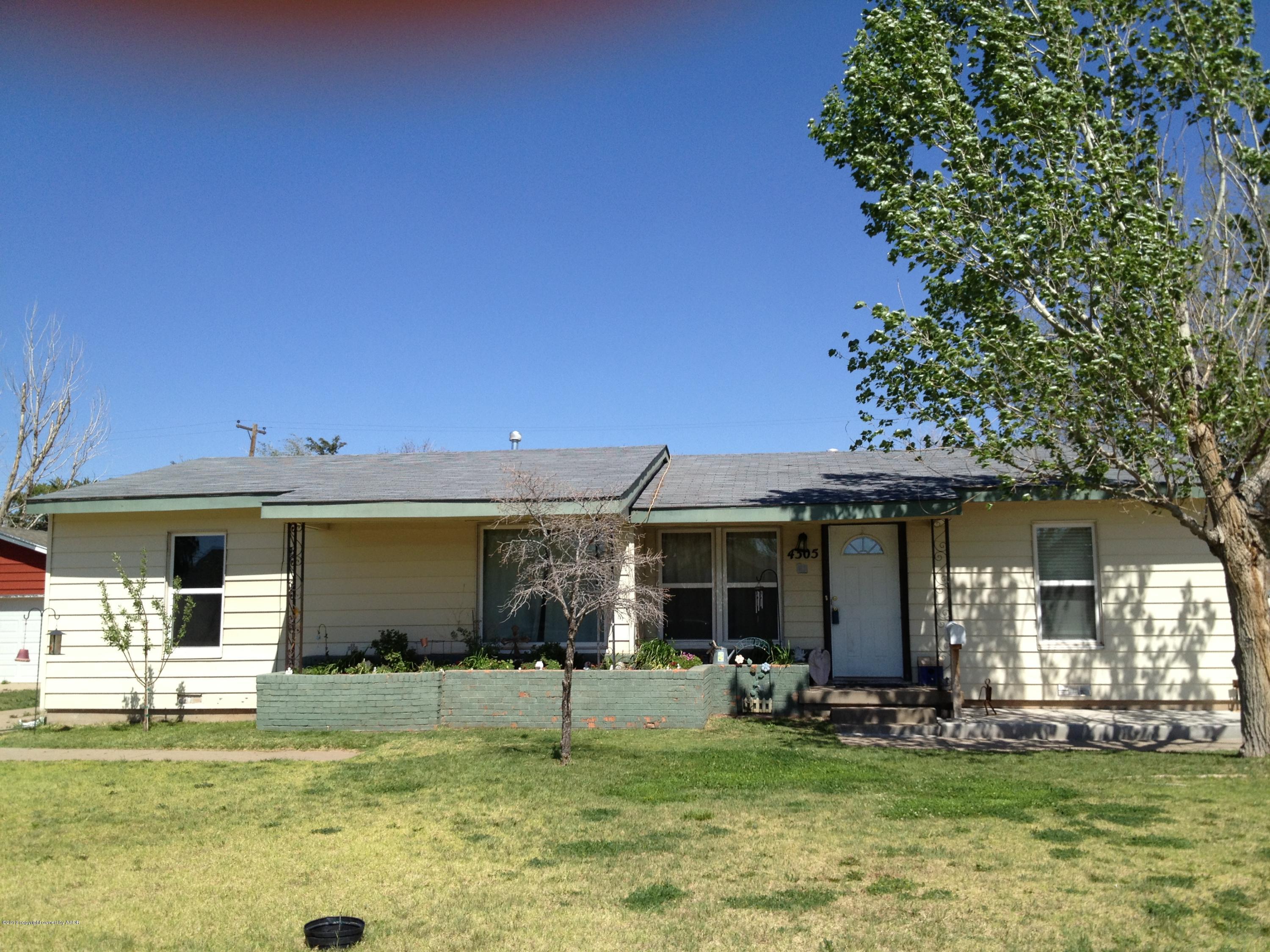 4305 South Lipscomb Street Amarillo, TX 79110 - Photo 1 of 18 a view of a house with backyard porch and sitting area