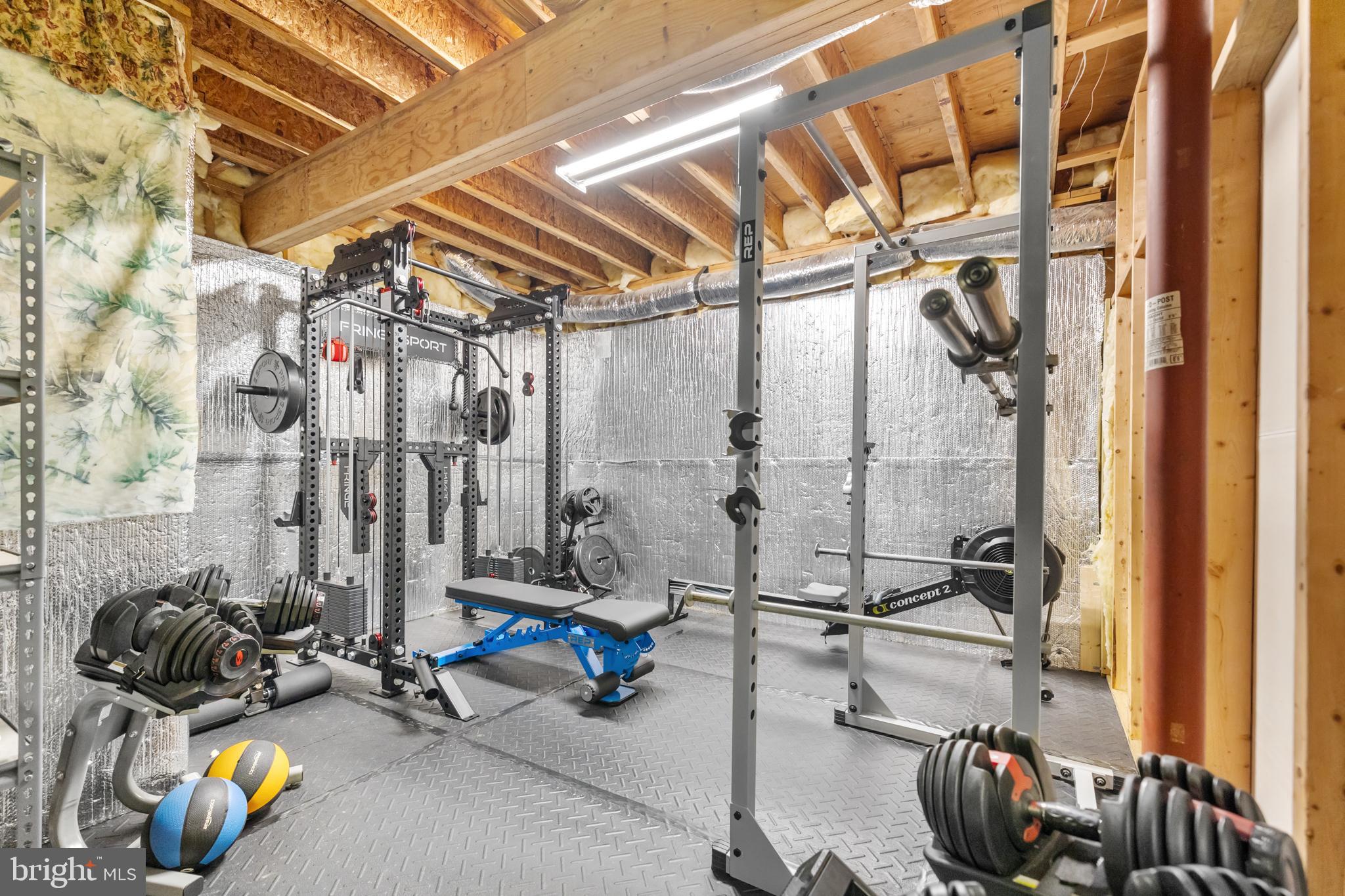 15657 Purcellville Road Purcellville, VA 20132 - Photo 45 of 72 a view of a room with gym equipment