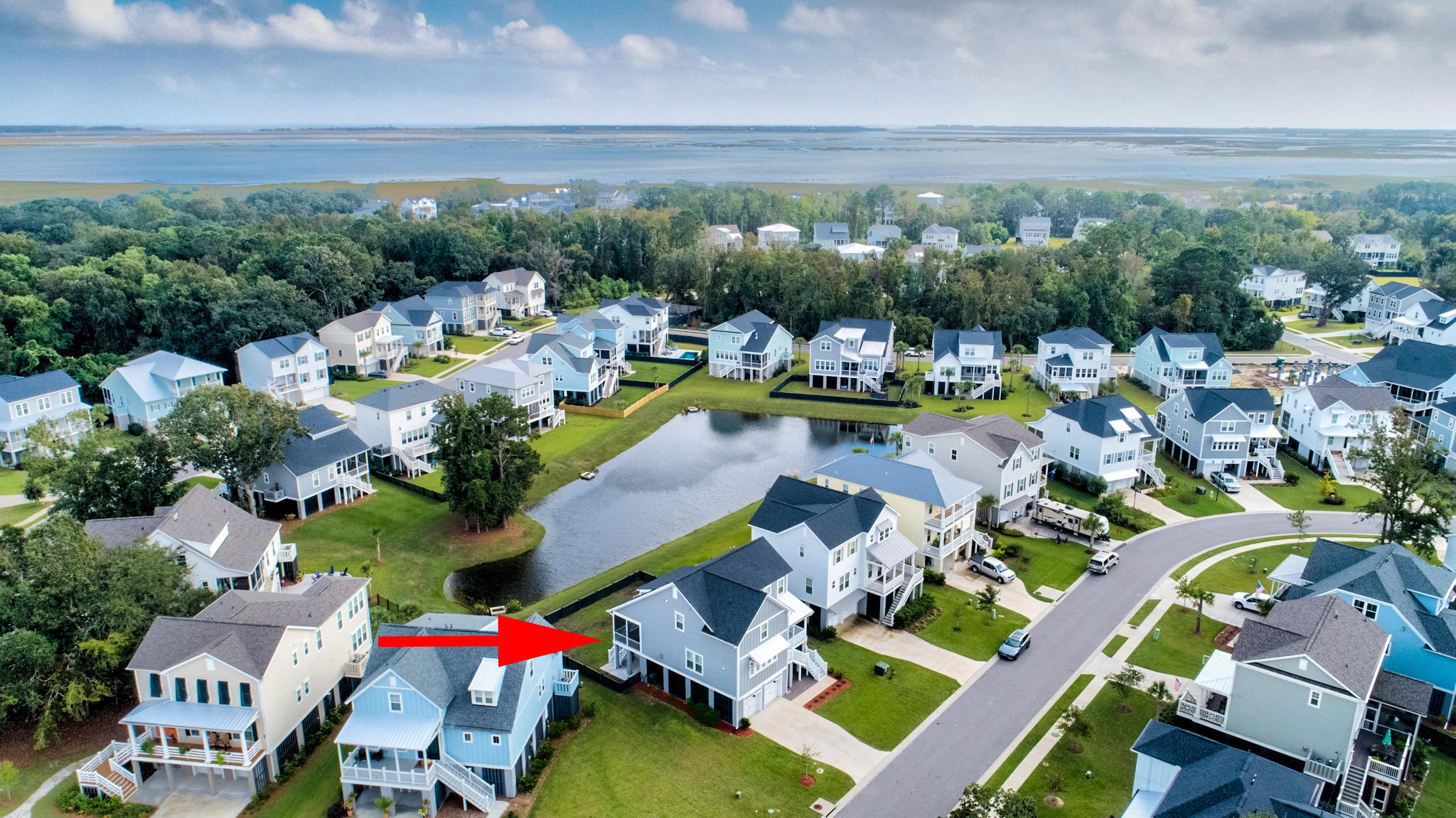 3501 Saltflat Lane Mount Pleasant, SC 29466 - Photo 5 of 55 Drone 5