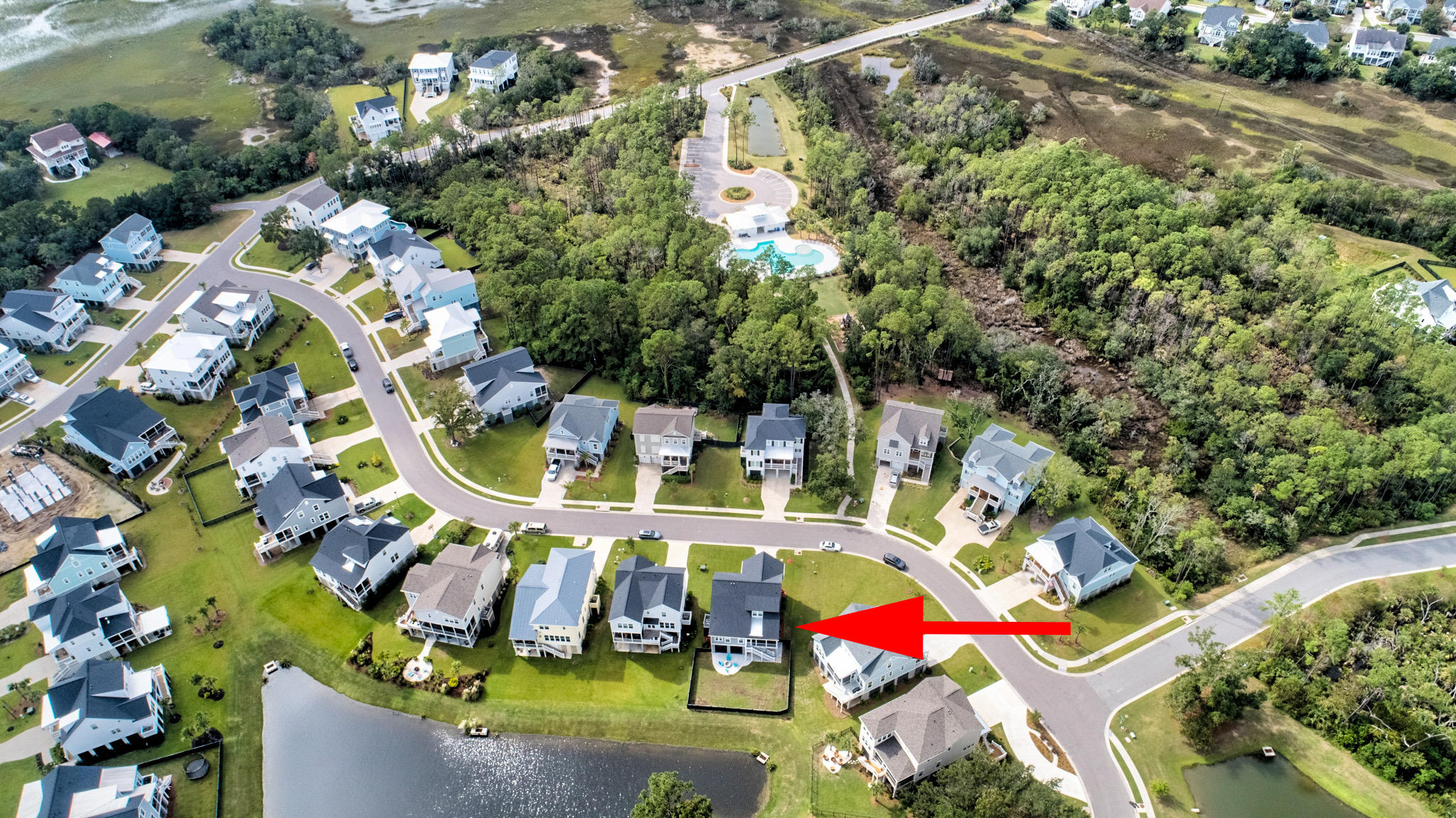 3501 Saltflat Lane Mount Pleasant, SC 29466 - Photo 52 of 55 Drone 7